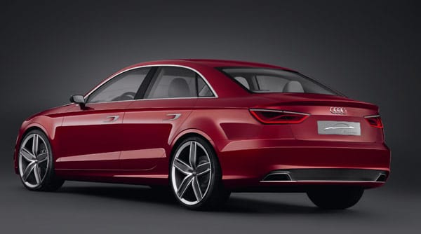 Den neuen Audi A3 wird es auch als Stufenhecklimousine geben.