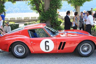 Ein Ferrari 250 GTO beim Concorso d'Eleganza Villa d´Este.