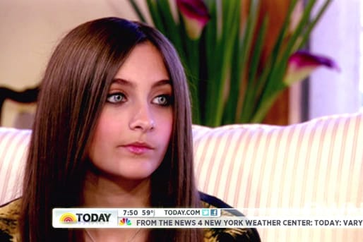 Paris Jackson (14) spricht im Interview mit Oprah Winfrey über ihre Kindheit.