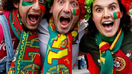 Die Portugiesen machen Faxen oder fürchten sie sich etwa vor der DFB-Elf?