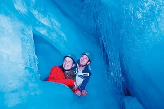 "Natur Eis Palast" am Hintertuxer Gletscher.