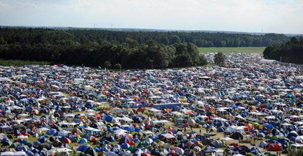 Auf dem Campingplatz galt es, die Übersicht zu bewahren. Auf dem Campingplatz galt es, die Übersicht zu bewahren.