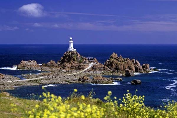 Eine weitere Insel im Ärmelkanal in der Bucht von Saint-Malo ist Jersey.