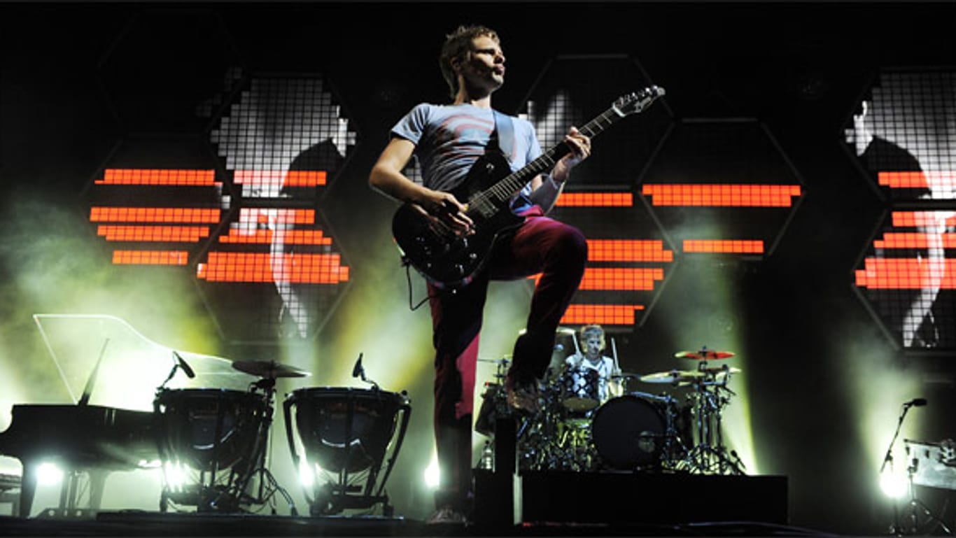 Die britische Band Muse liefert den offiziellen Olympia-Song 2012.