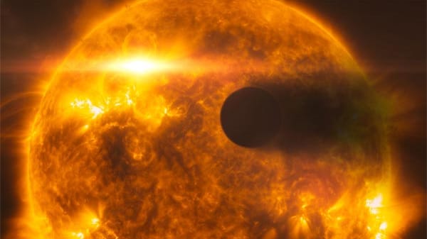 Grillsaison im Weltall: Der Gelbe Zwerg HD 189733A schießt massiv Röntgenstrahlung ins All Grillsaison im Weltall: Der Gelbe Zwerg HD 189733A schießt massiv Röntgenstrahlung ins All