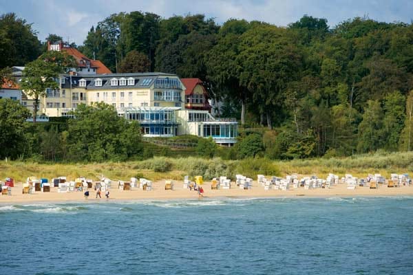 Direkt am Strand von Heringsdorf befindet sich das familiengeführte "Strandhotel Ostseeblick" auf der Insel Usedom.