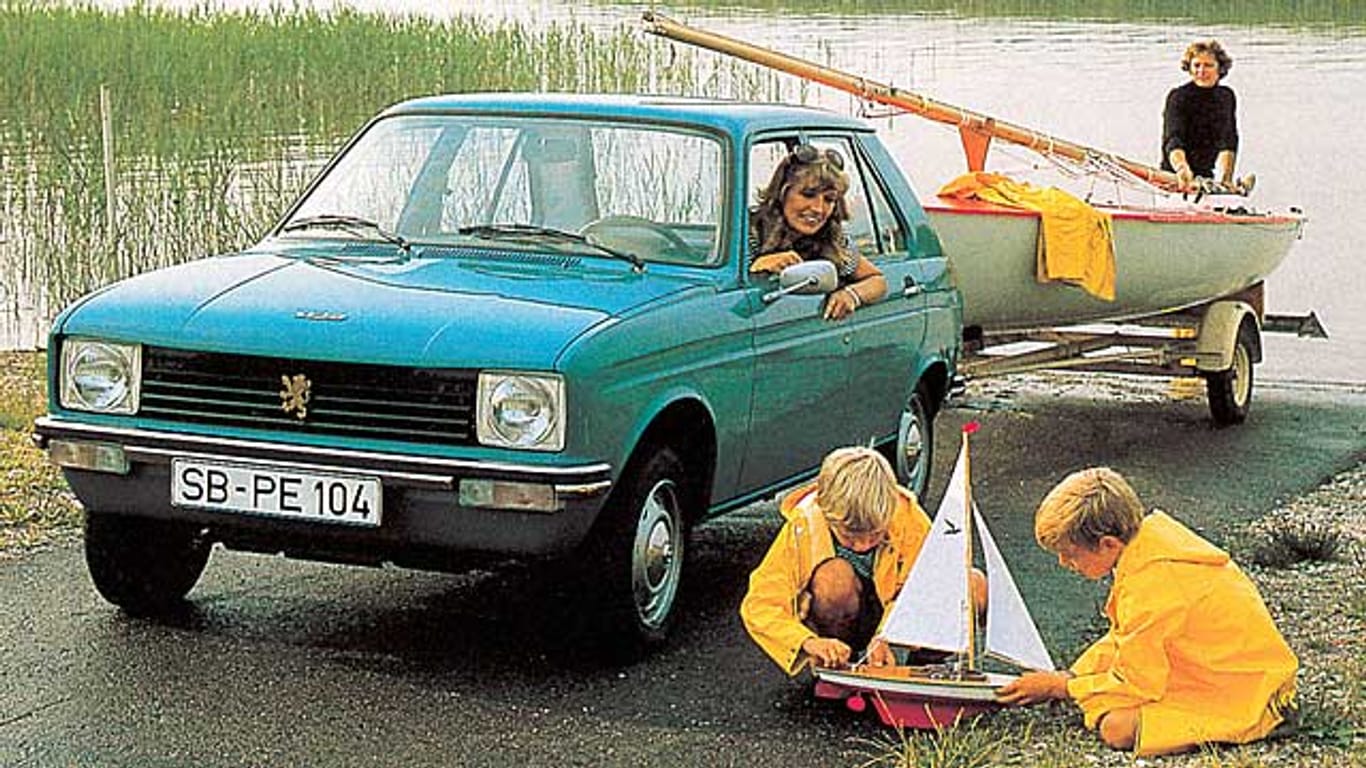 Peugeot 104: Platz für die gesamte Familie.