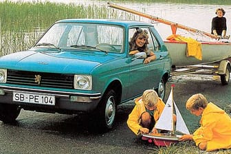 Peugeot 104: Platz für die gesamte Familie.