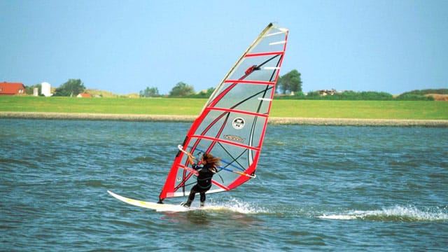 Surfen in Deutschland.