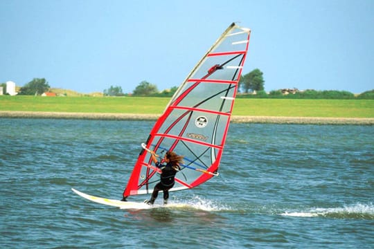 Surfen in Deutschland.