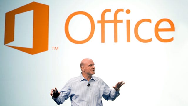 Steve Ballmer stellte das "ehrgeizigste Office aller Zeiten" vor.