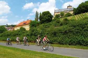 Prämierter Fernradweg: der Mainradweg.