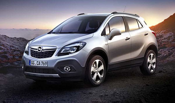 Auch der neue Opel Mokka gibt sich die Ehre - Opel will mit dem Corsa-basierten Crossover vom SUV-Boom profitieren.