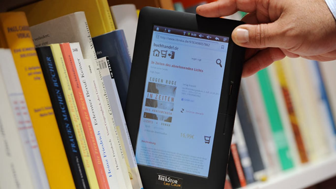 Wofür braucht man noch Regale, wenn Bücher immer mehr durch E-Books ersetzt werden?