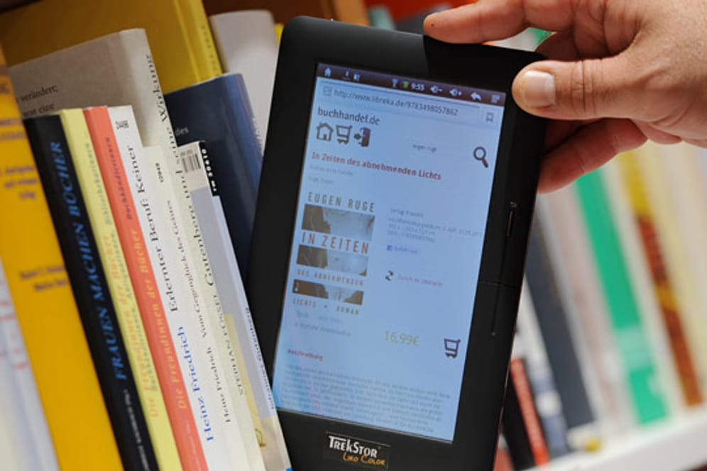 Wofür braucht man noch Regale, wenn Bücher immer mehr durch E-Books ersetzt werden?