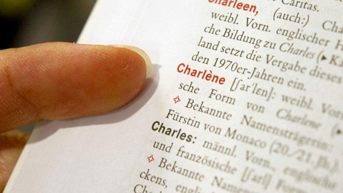 Charlène setzt Trends: 200 neue Namen finden sich im Vornamens-Lexikon.