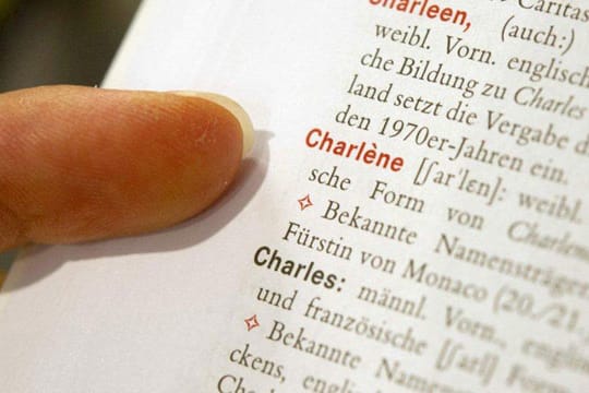 Charlène setzt Trends: 200 neue Namen finden sich im Vornamens-Lexikon.