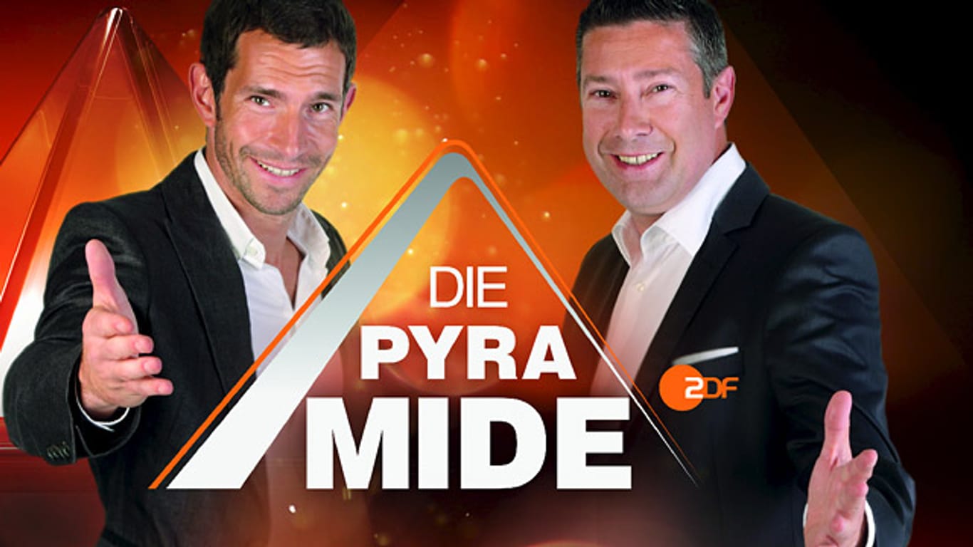"Die Pyramide": Die Spielshow soll mit Micky Beisenherz (li.) und Joachim Llambi im ZDF wieder durchstarten.