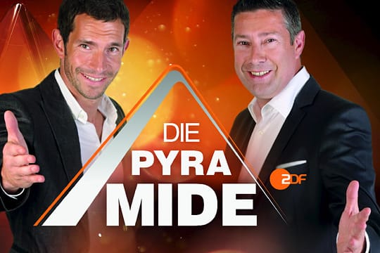 "Die Pyramide": Die Spielshow soll mit Micky Beisenherz (li.) und Joachim Llambi im ZDF wieder durchstarten.