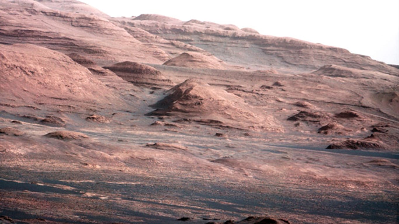 Die "Curiosity" hat scharfe Farbfotos vom Mars zur Erde geschickt