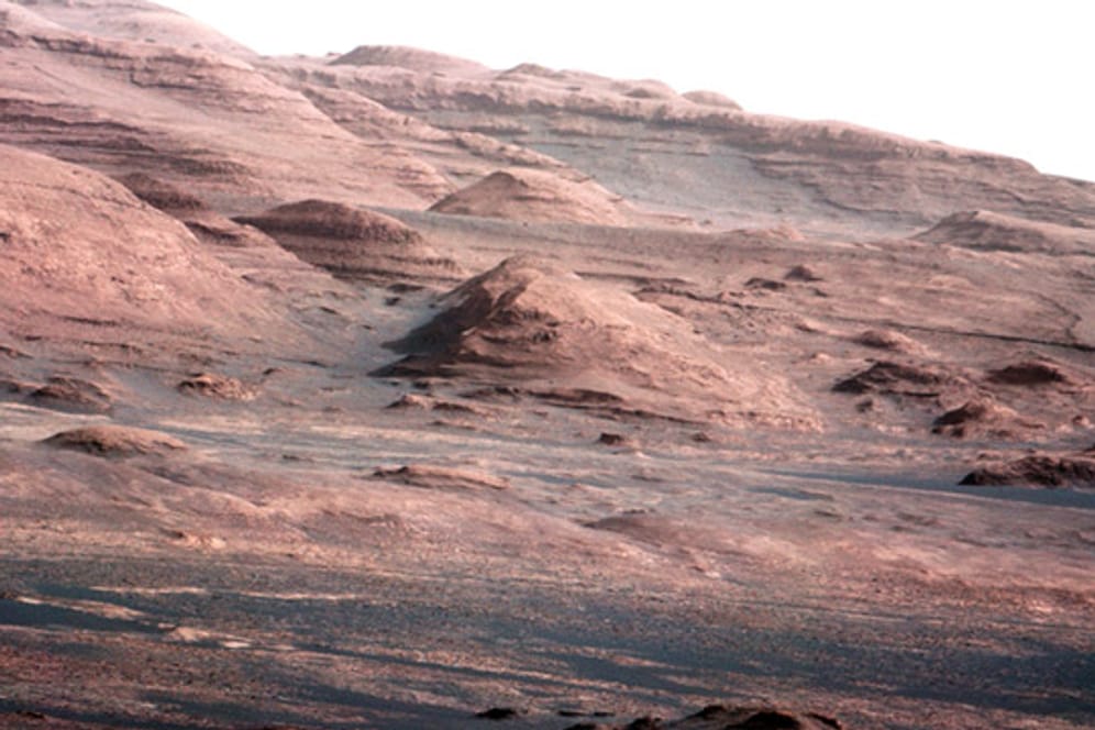 Die "Curiosity" hat scharfe Farbfotos vom Mars zur Erde geschickt