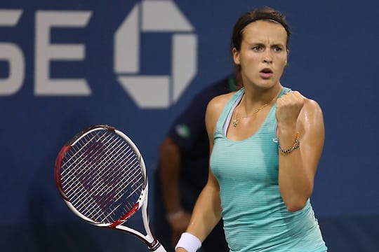 Tatjana Malek präsentiert sich bei den US Open in starker Form.