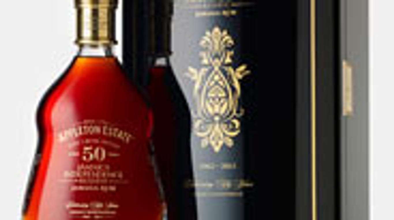 "Appleton Estate 50 Year Old Jamaica Rum" - der älteste Rum der Welt.