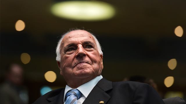 War maßgeblich an der Euro-Einführung beteiligt: Altkanzler Helmut Kohl