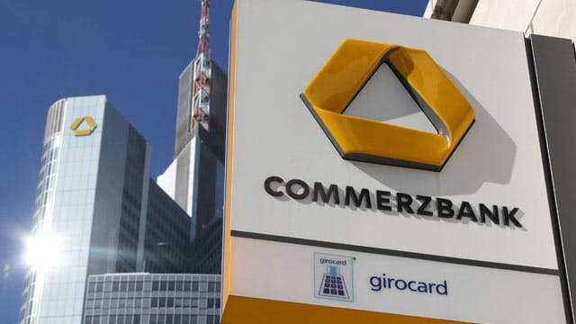 Die Commerzbank in Frankfurt