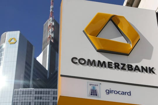 Die Commerzbank in Frankfurt