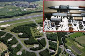 Amerikanische Atomwaffen sollen heute noch auf dem Luftwaffenstützpunkt Büchel in der Eifel lagern