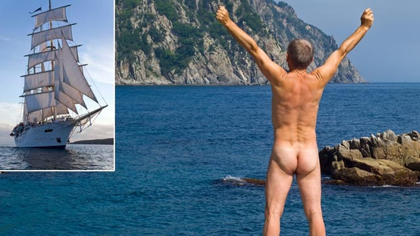 FKK-Kreuzfahrt: Nudisten haben das Segeln für sich entdeckt