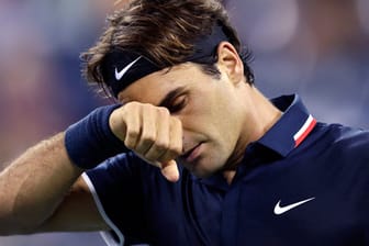 Roger Federer fand gegen Berdych nie richtig ins Spiel.
