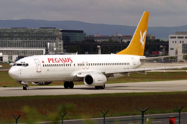 Schlechte Noten für türkische Airlines: Pegasus Airlines ist die dritte von vier Fluglinien des Landes, die sich unter den unbeliebtesten finden.
