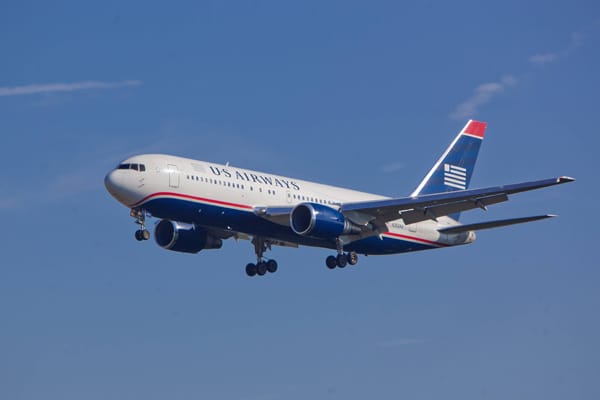 US Airways (Platz sieben, 3,17) ist die einzige amerikanische Airline in den "Flop 10".