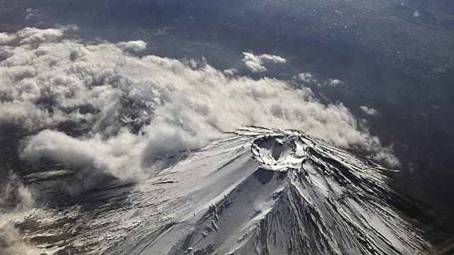 Der Mount Fuji in Japan