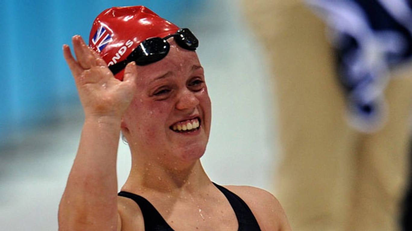 Die britische Schwimmerin Eleanor Simmonds.