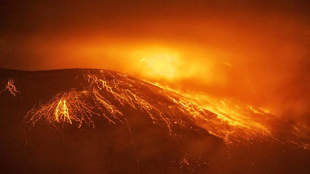 Auch am Tungurahua in Ecuador herrscht Alarm