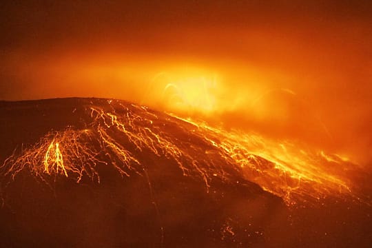 Auch am Tungurahua in Ecuador herrscht Alarm