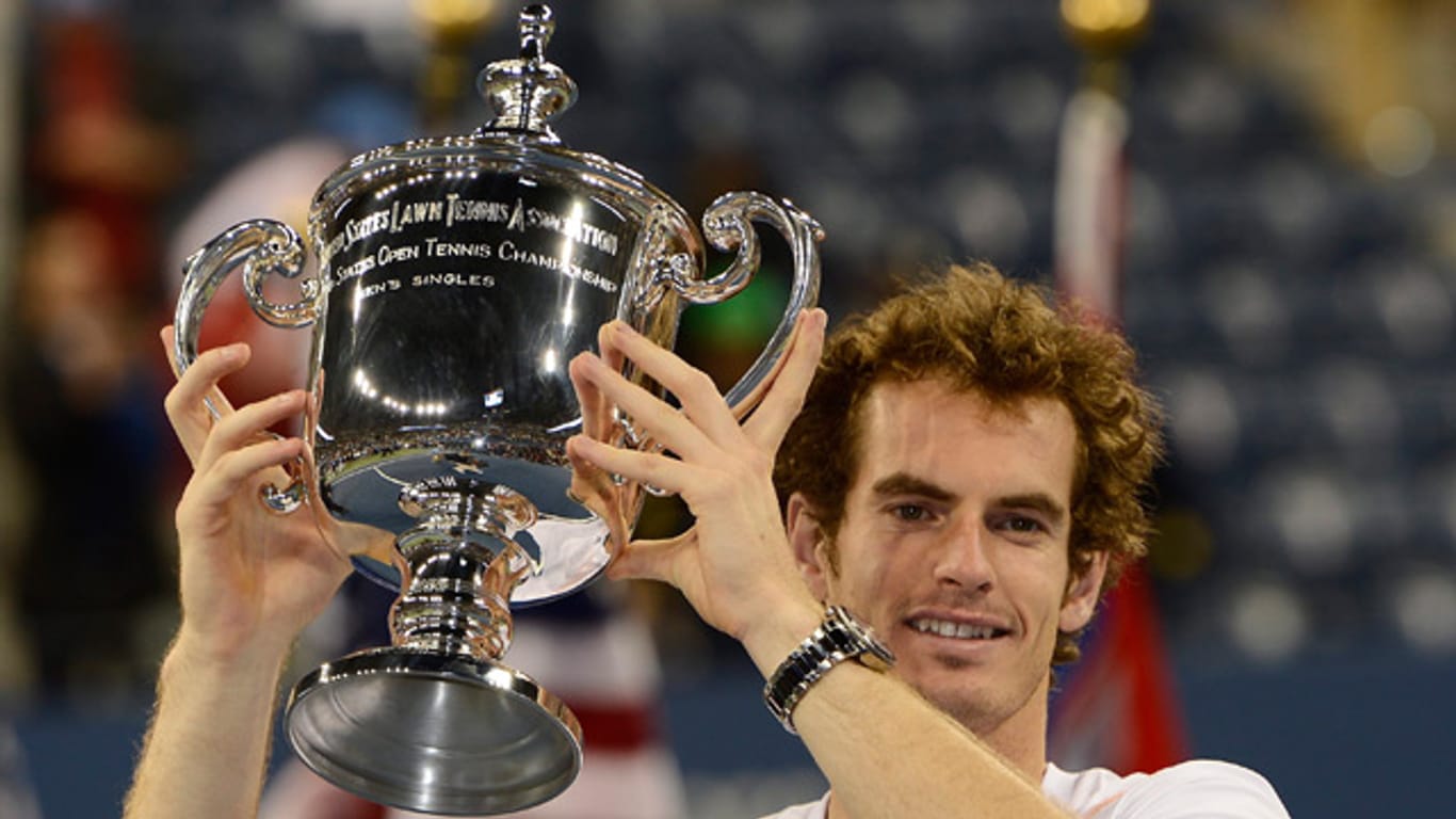 Der Schotte Andy Murray gewinnt erstmals bei den US-Open.