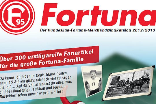 Der neuen Fan-Katalog von Fortuna Düsseldorf sorgt für Wirbel.