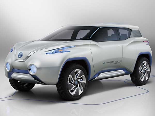 Nissan Terra: So könnte ein Mini-SUV der Japaner aussehen. Die Studie hat einen Elektroantrieb.