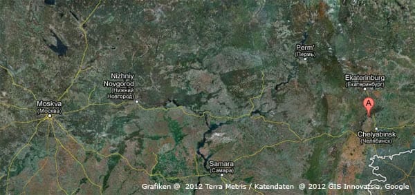 Karatschai-See: Das im südlichen Ural gelegene Gewässer in der russischen Region Tscheljabinsk diente Jahrzehnte lang als Lagerstätte für radioaktiven Abfall.