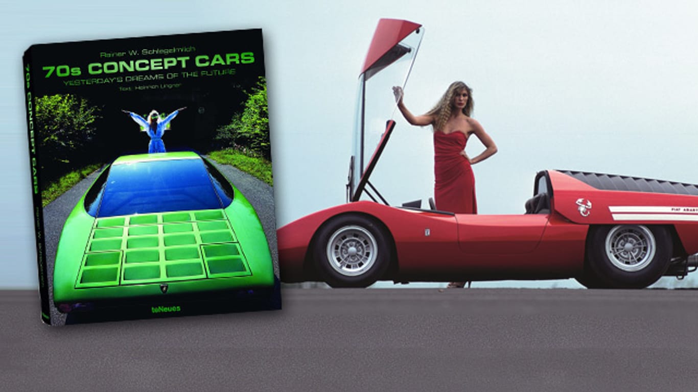Das Buch "70s Concept Cars" von Fotograf Rainer Schlegelmilch.