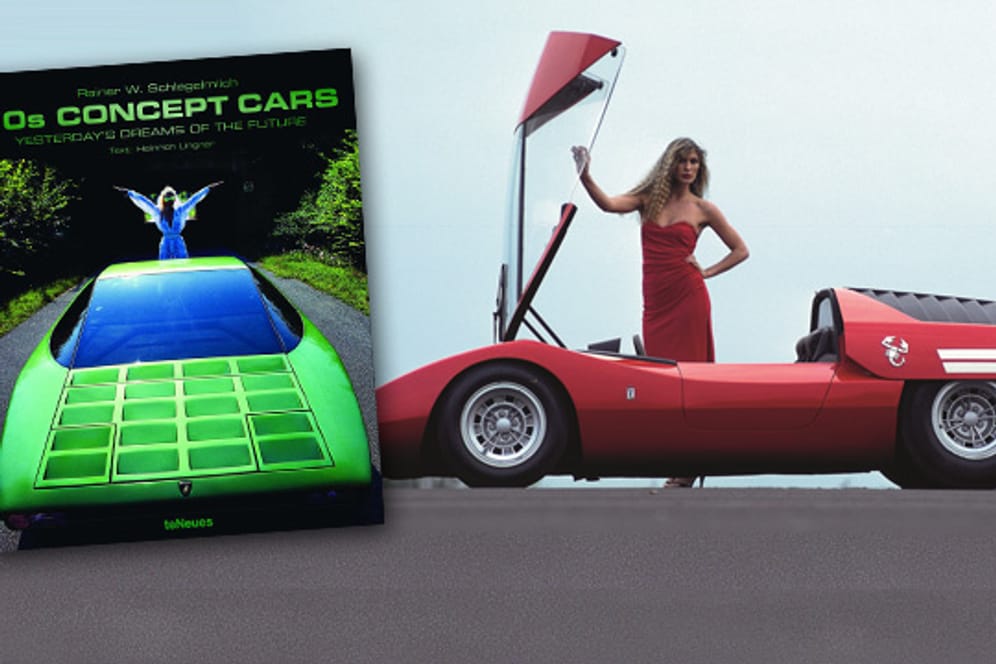 Das Buch "70s Concept Cars" von Fotograf Rainer Schlegelmilch.