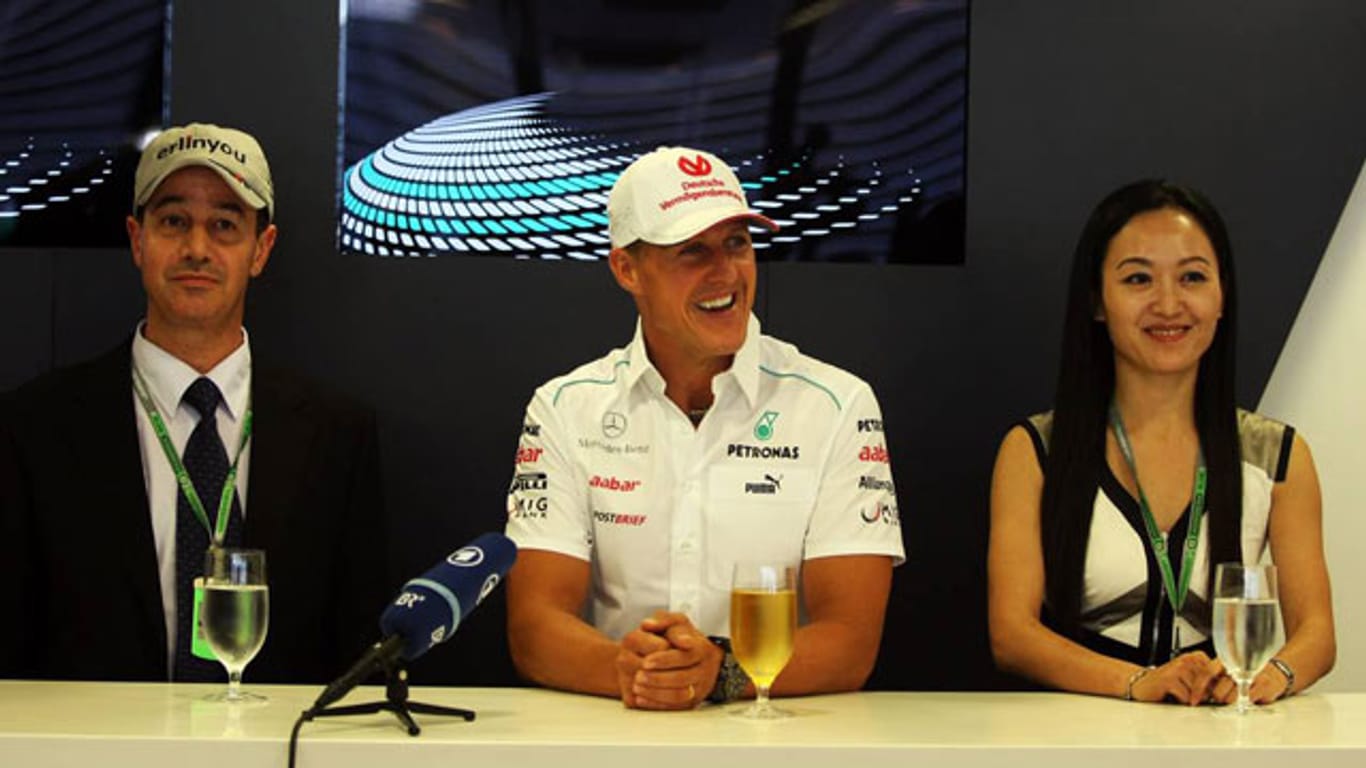 Michael Schumacher hat einen neuen Werbepartner.