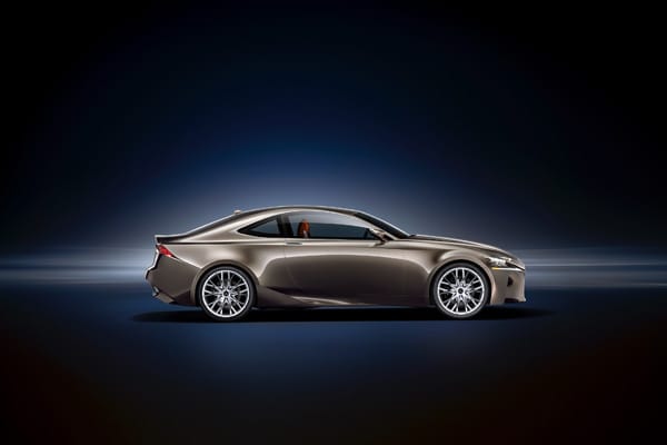 Anmutig und elegant: So stellt sich Lexus den LF-CC vor.