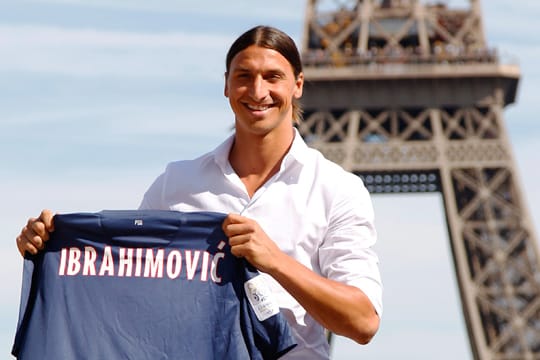 Ibrahimovic in Paris: Dass er sich in der schönen Stadt an der Seine wohlfühlt, dazu trägt bestimmt auch sein fürstliches Salär bei