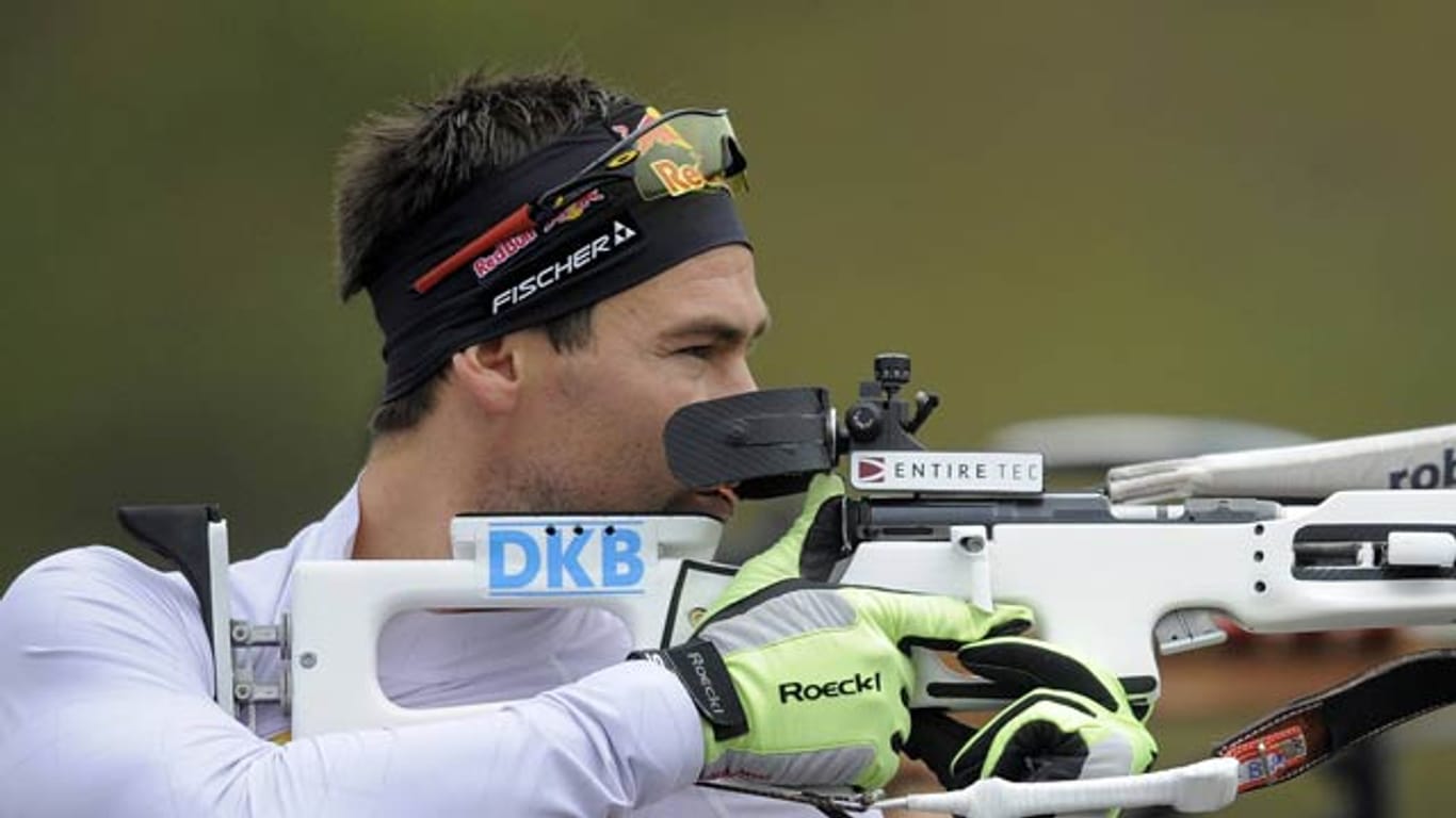 In diesem Sommer startete Michael Rösch erfolgreich bei nationalen Sommer-Wettkämpfen im Biathlon.