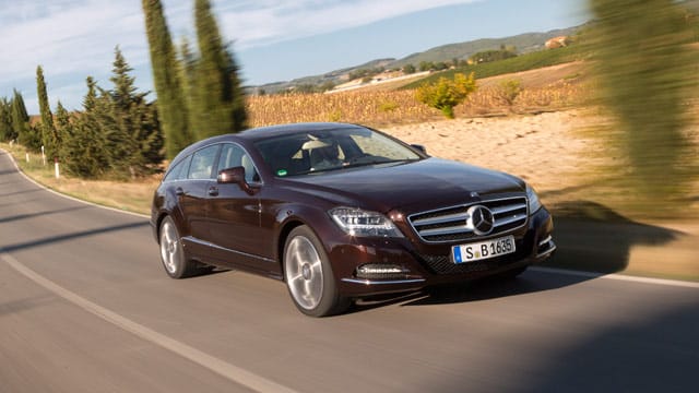 Mercedes CLS Shooting Brake im Autotest von t-online.de